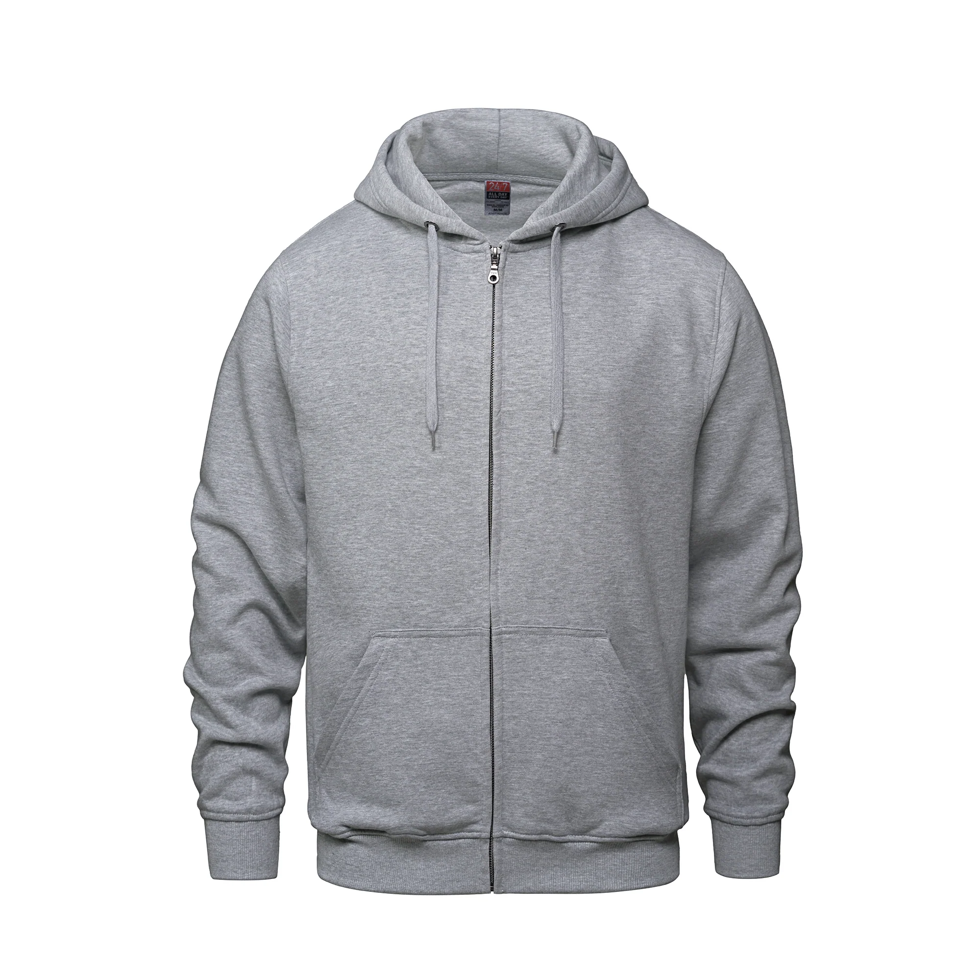 Adult Full Zip Hooded Sweatshirt-CSW - Color Image 1