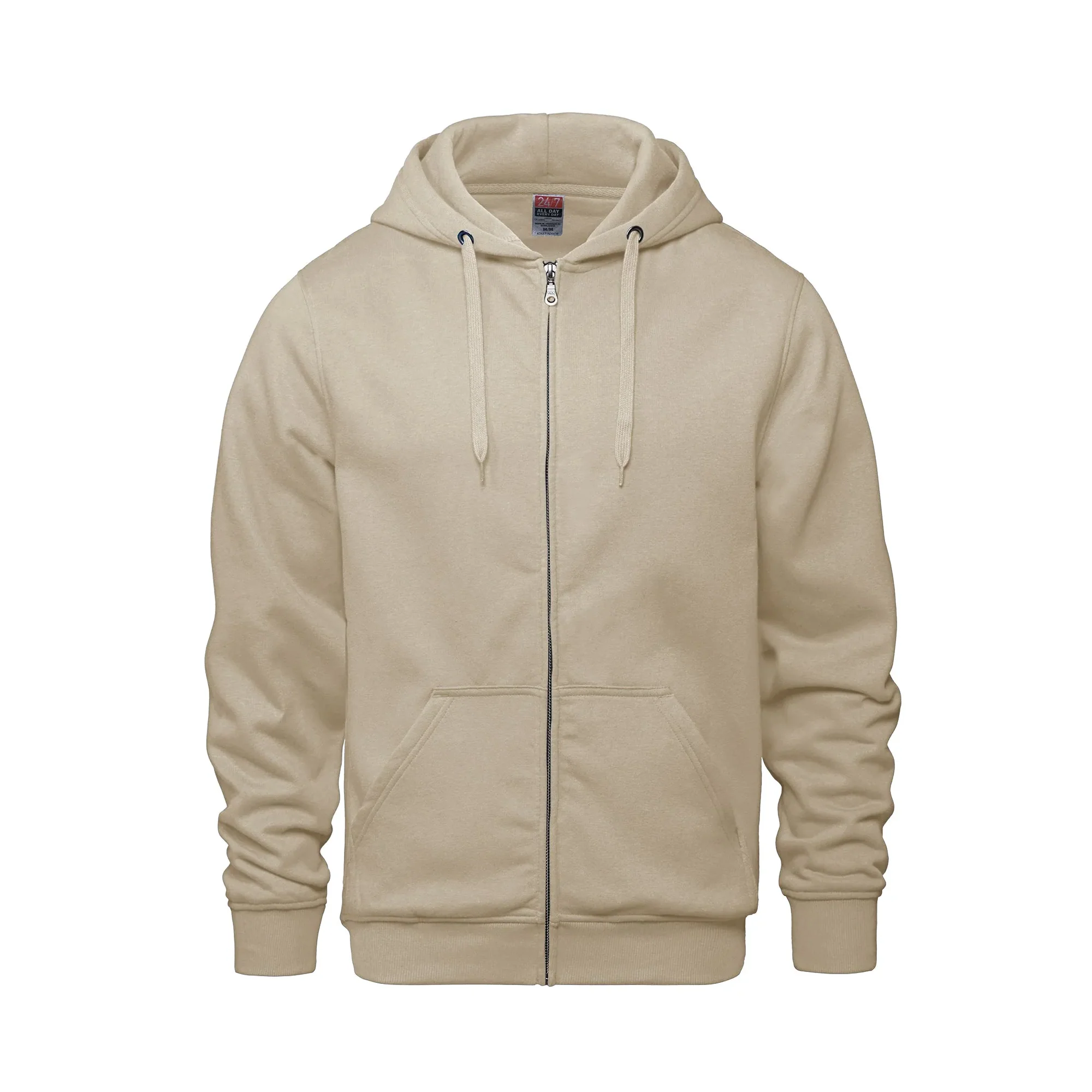 Adult Full Zip Hooded Sweatshirt-CSW - Color Image 1