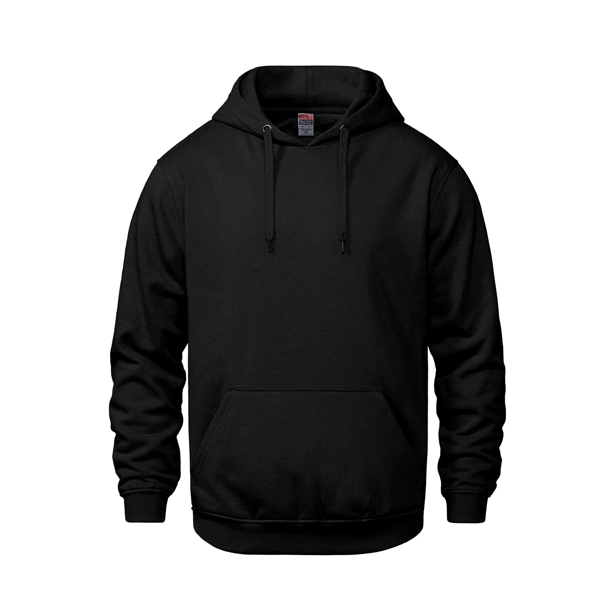ADULT PULLOVER HOODED SWEATSHIRT - Color Image 1