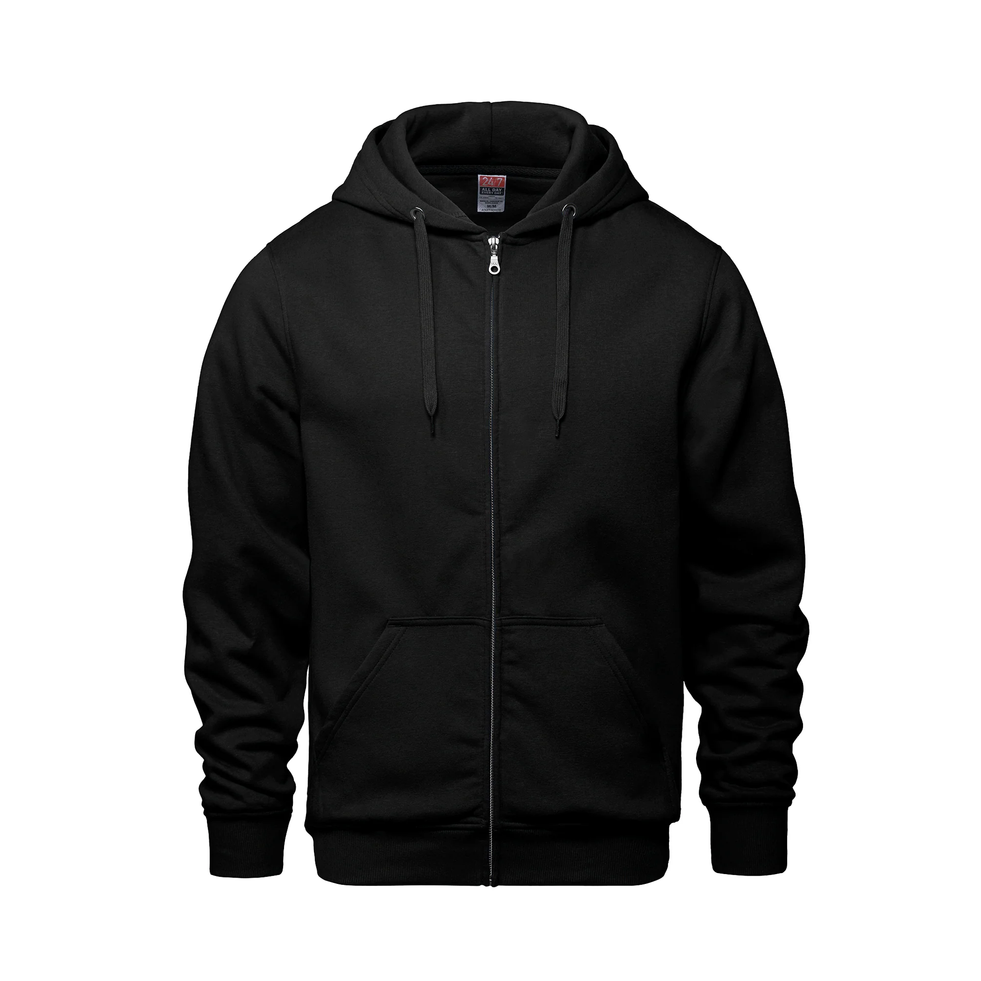 Adult Full Zip Hooded Sweatshirt-CSW - Color Image 1