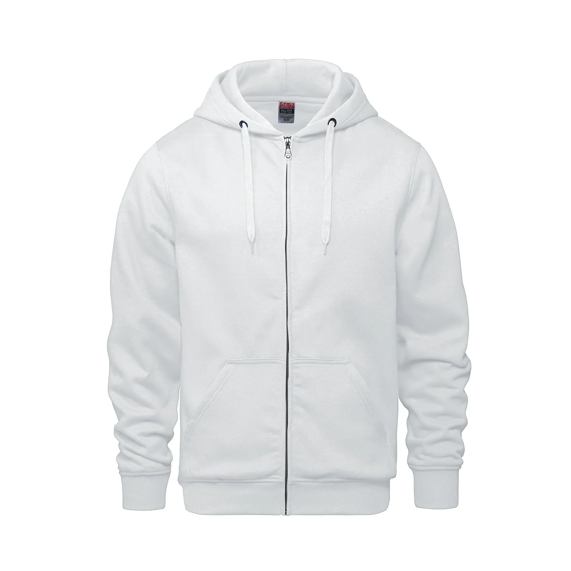 Adult Full Zip Hooded Sweatshirt-CSW - Color Image 1