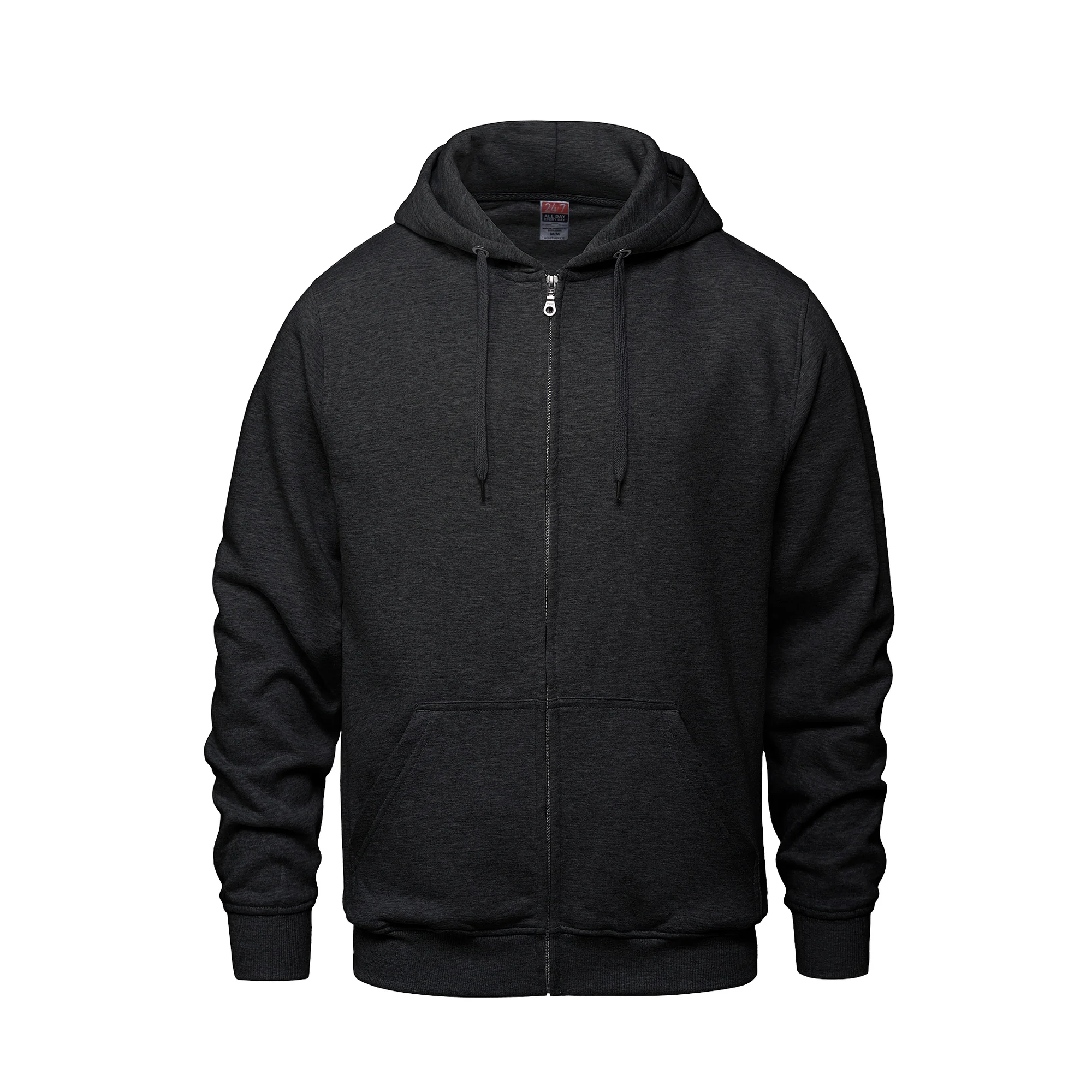 Adult Full Zip Hooded Sweatshirt-CSW - Color Image 1