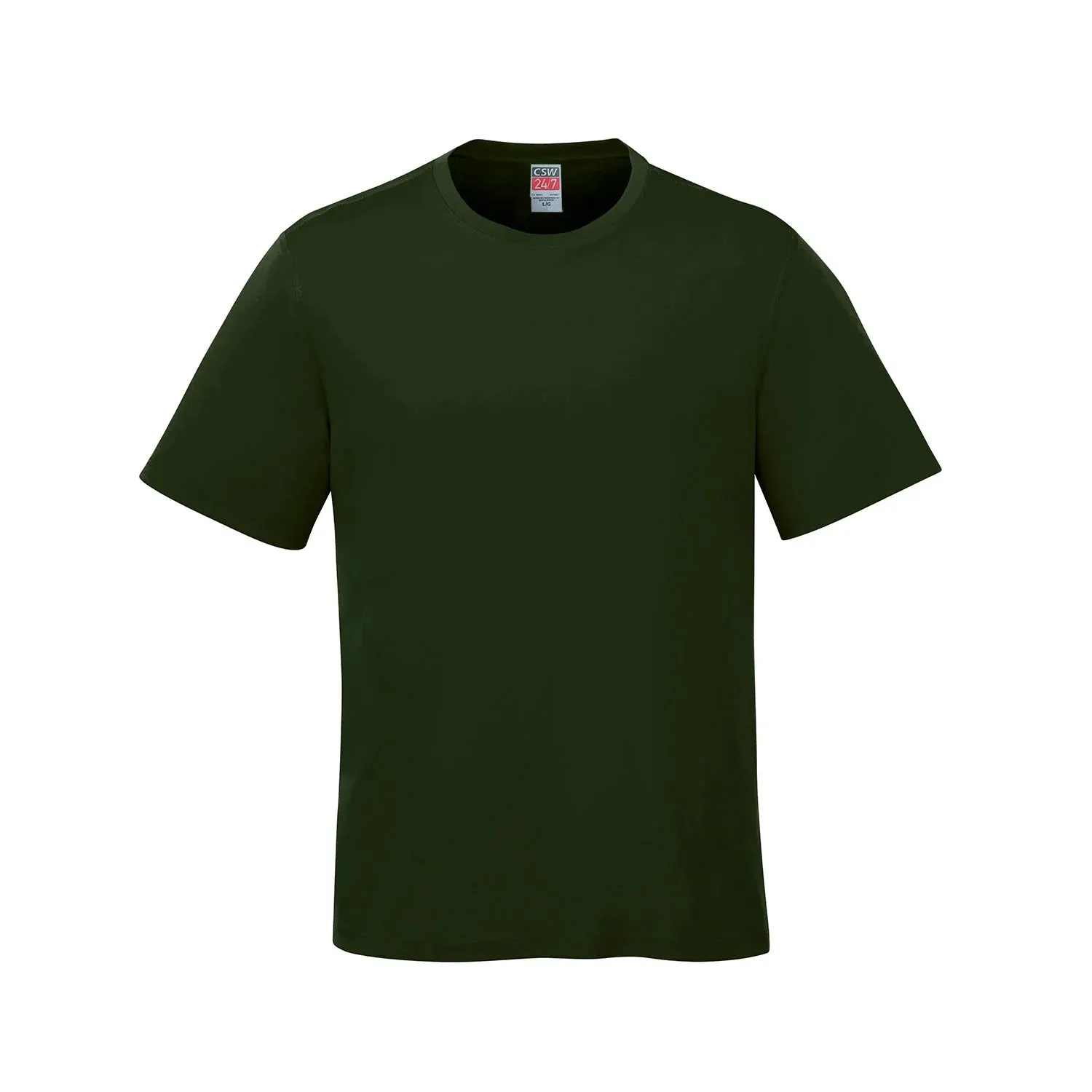 Adult RING SPUN Combed Cotton Crewneck T-Shirt-CSW